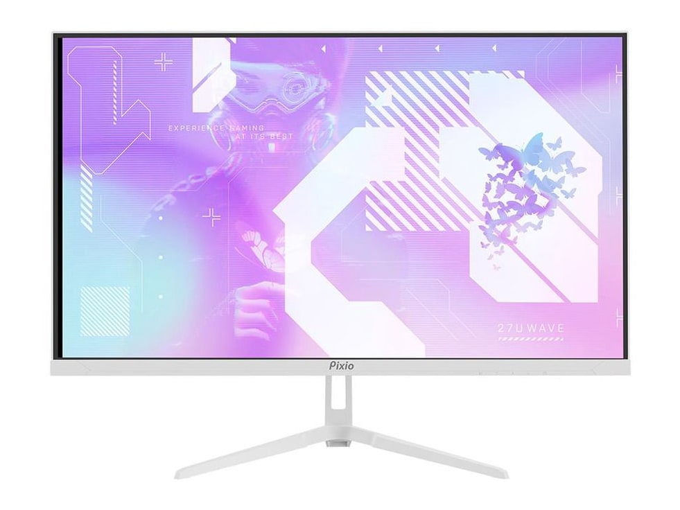 Pixio - 27" PX27U Wave 4K UHD 160Hz 4K/5K Monitors - White