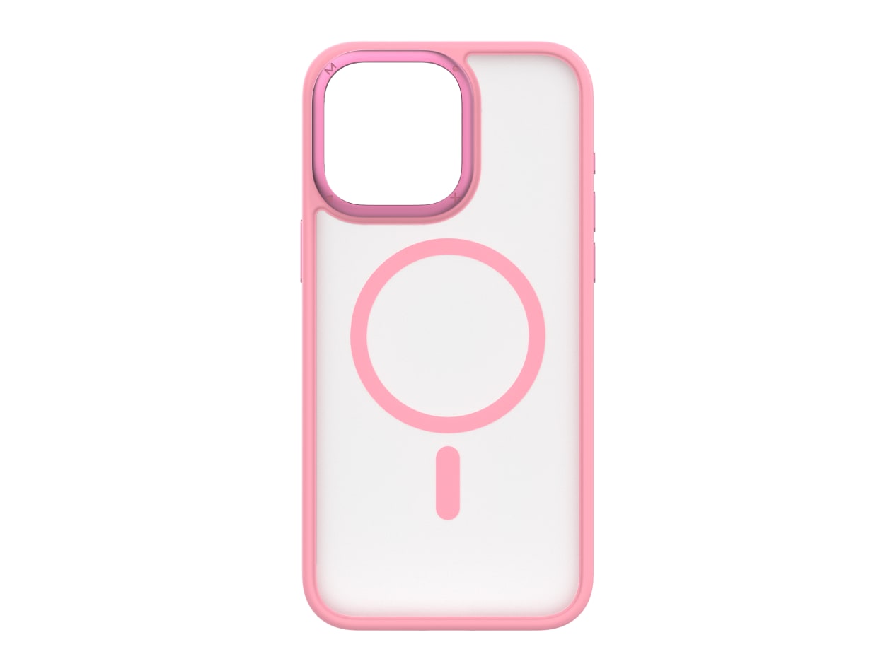 MOMAX - CaseFORM Play Magnetic Protective Case - iPhone 15 Pro Max - Pink