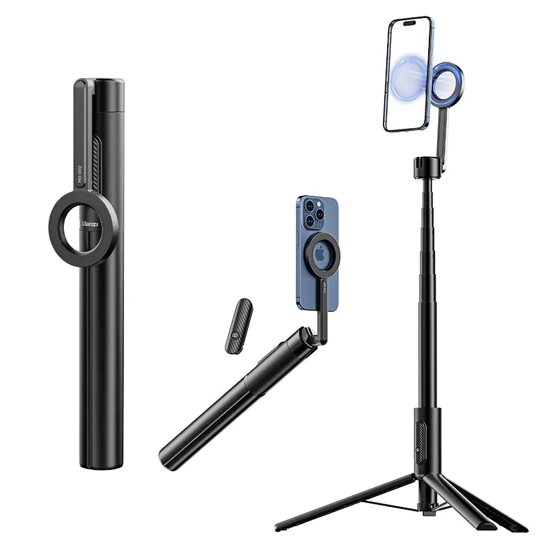 Ulanzi - MG-002 Magnetic Phone Selfie Stick Tripod Max Camera Accessories