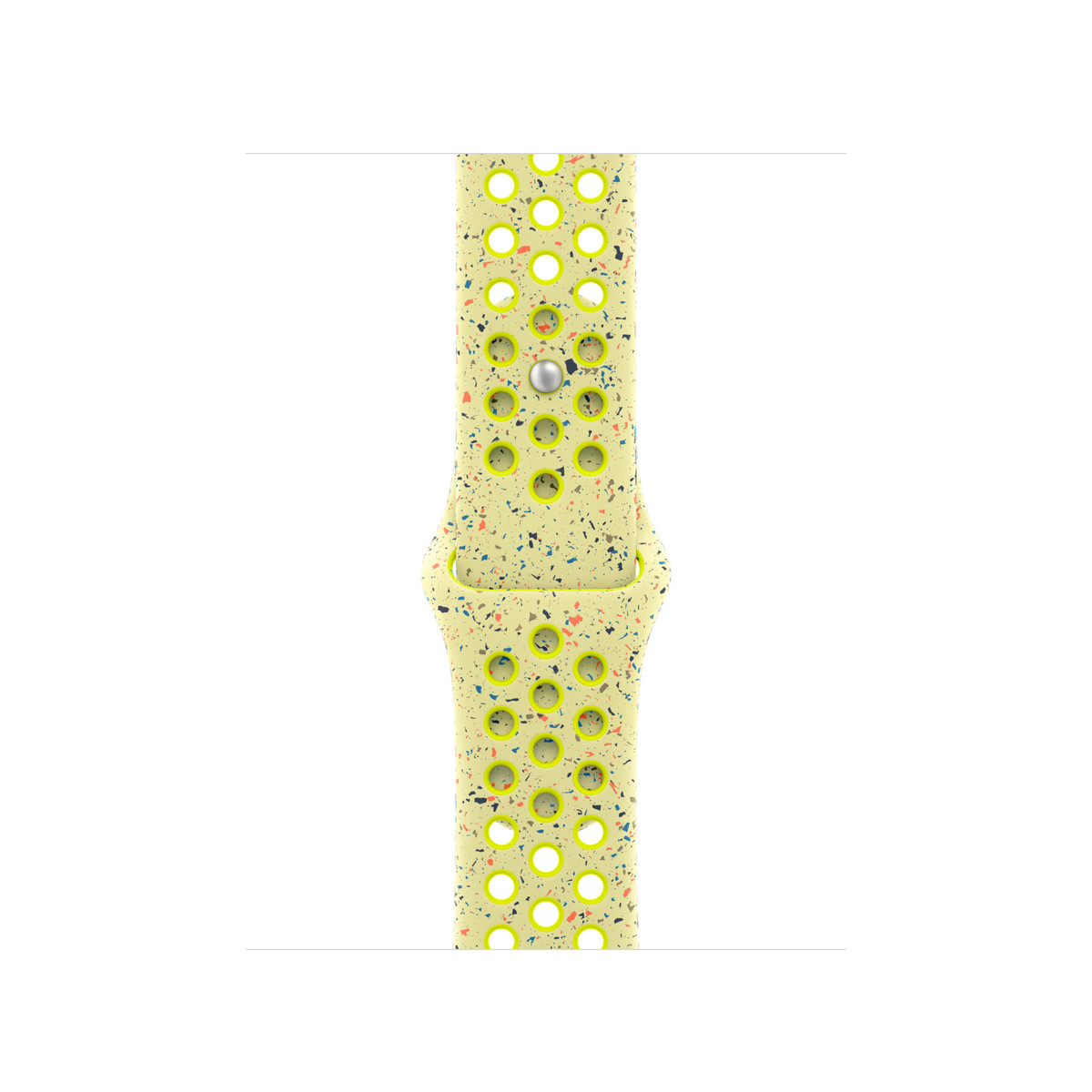 Apple - Apple Watch Nike Sport Band - 40mm - Nike Sport Band - S/M - Volt Splash