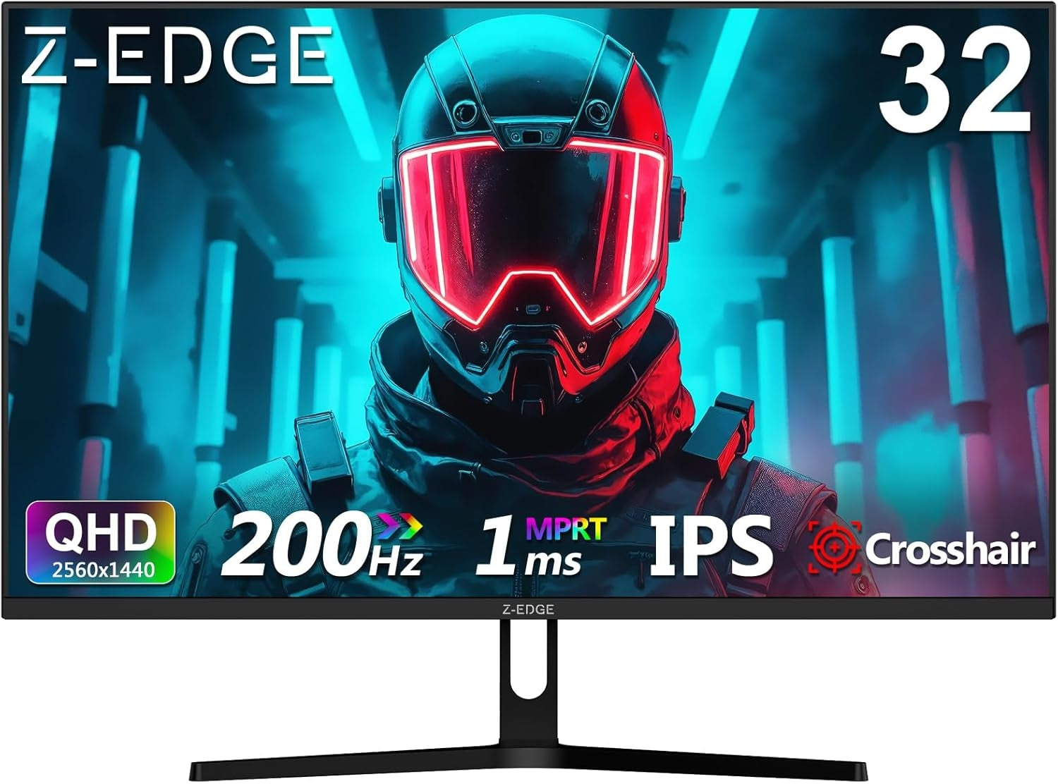 Z-EDGE - 32" UG32 QHD 200Hz Gaming Monitors