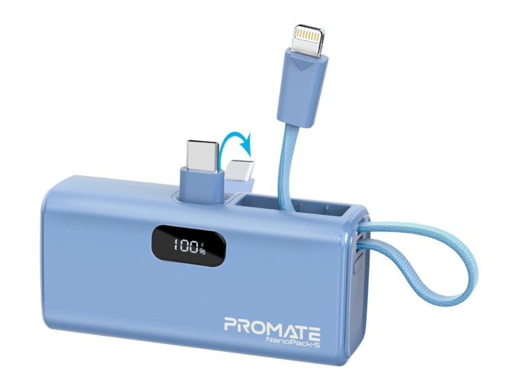 Promate - NanoPack-5 Power Banks - Navy