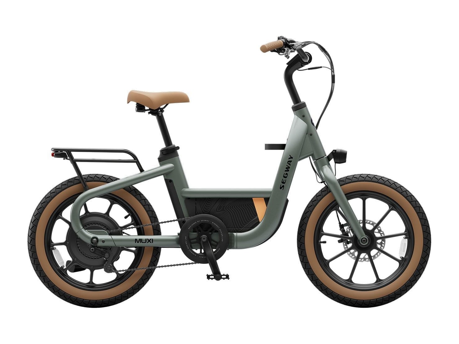 Segway - MUXI Electric Bike Dusty Sage Electric Bikes