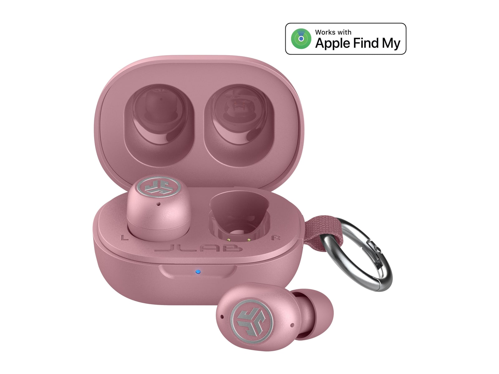 JLab - JBuds Mini ANC True Wireless Earbuds - Pastel Pink