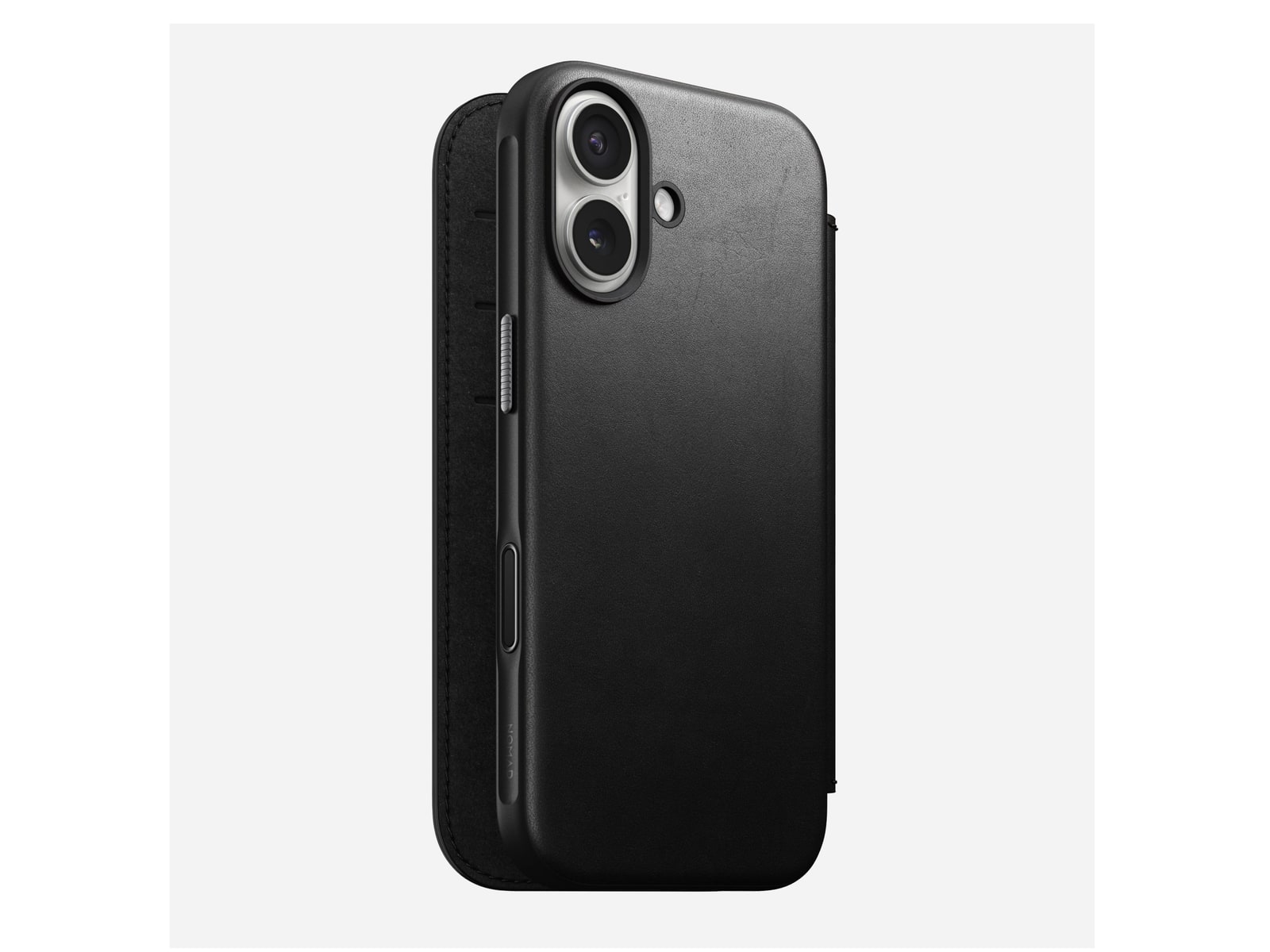 Nomad - Modern Leather Folio - iPhone 17 - Black