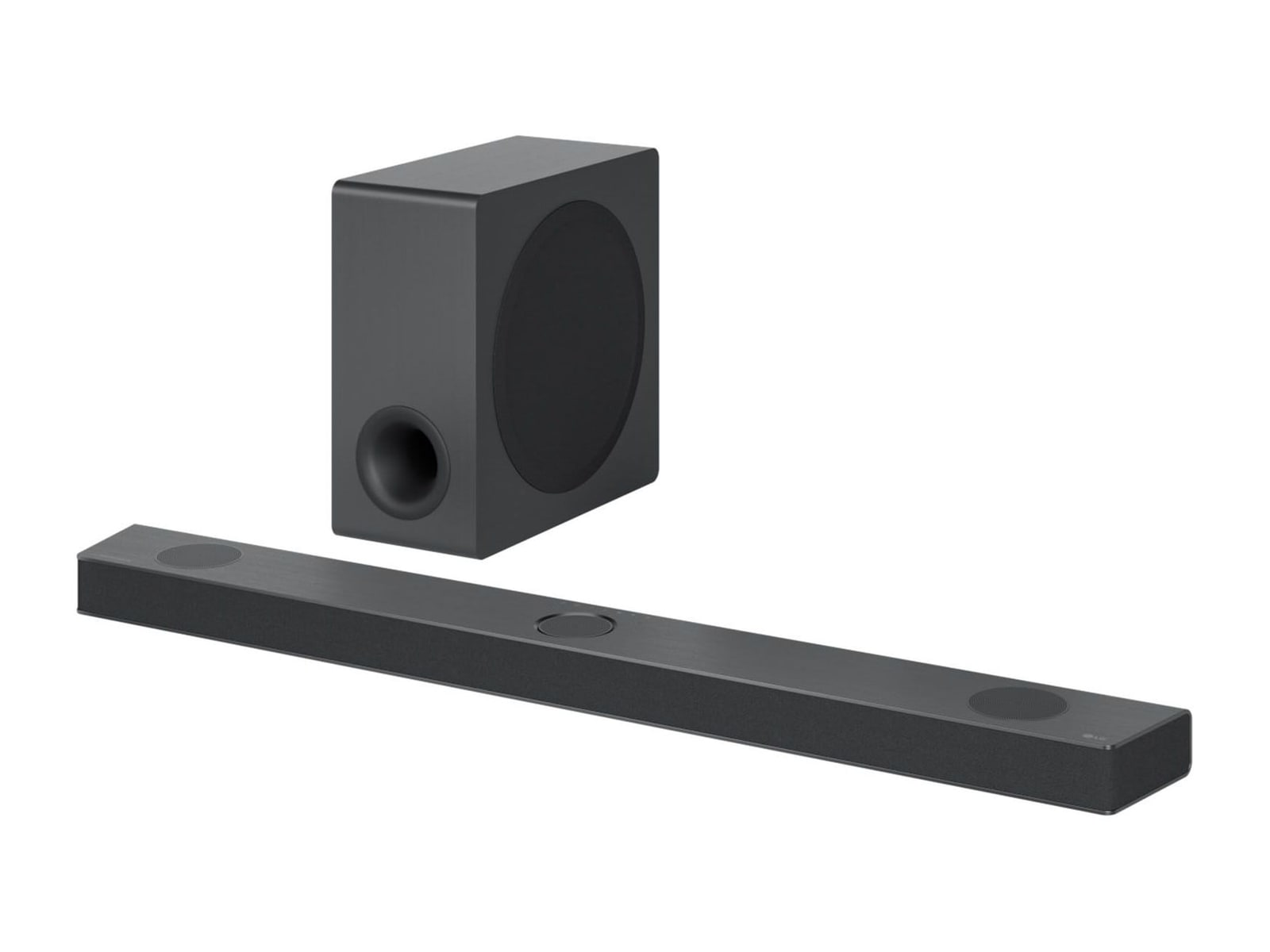 LG - S90QY Soundbars - Silver