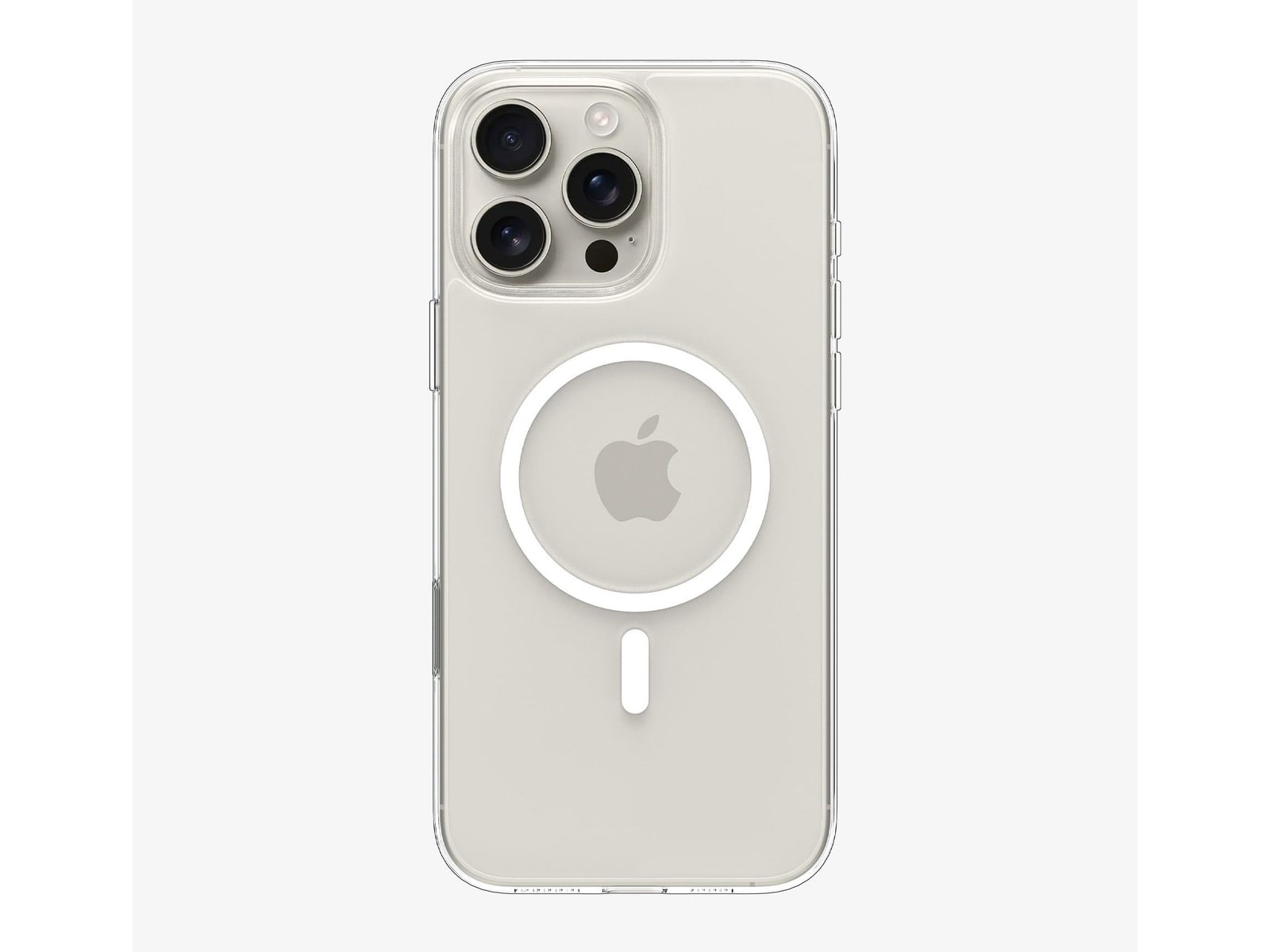 Spigen - Thin Fit T (Mag Fit) - iPhone 16 Pro - Clear White