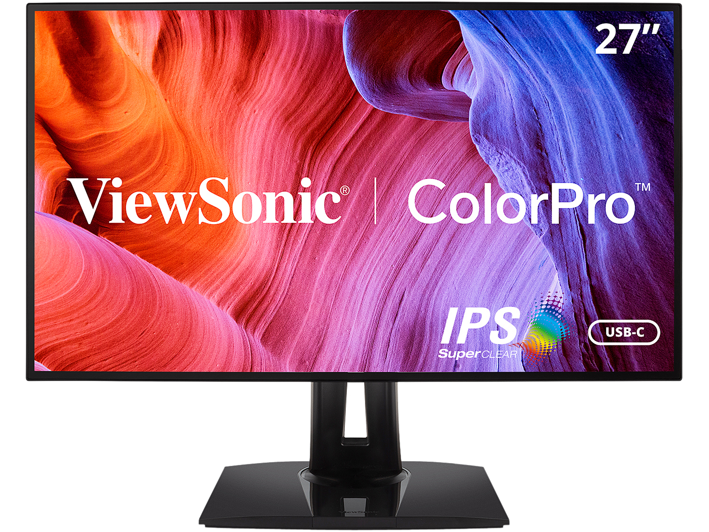 ViewSonic - 27" ColorPro VP2768A QHD 60Hz Professional Monitors - Black