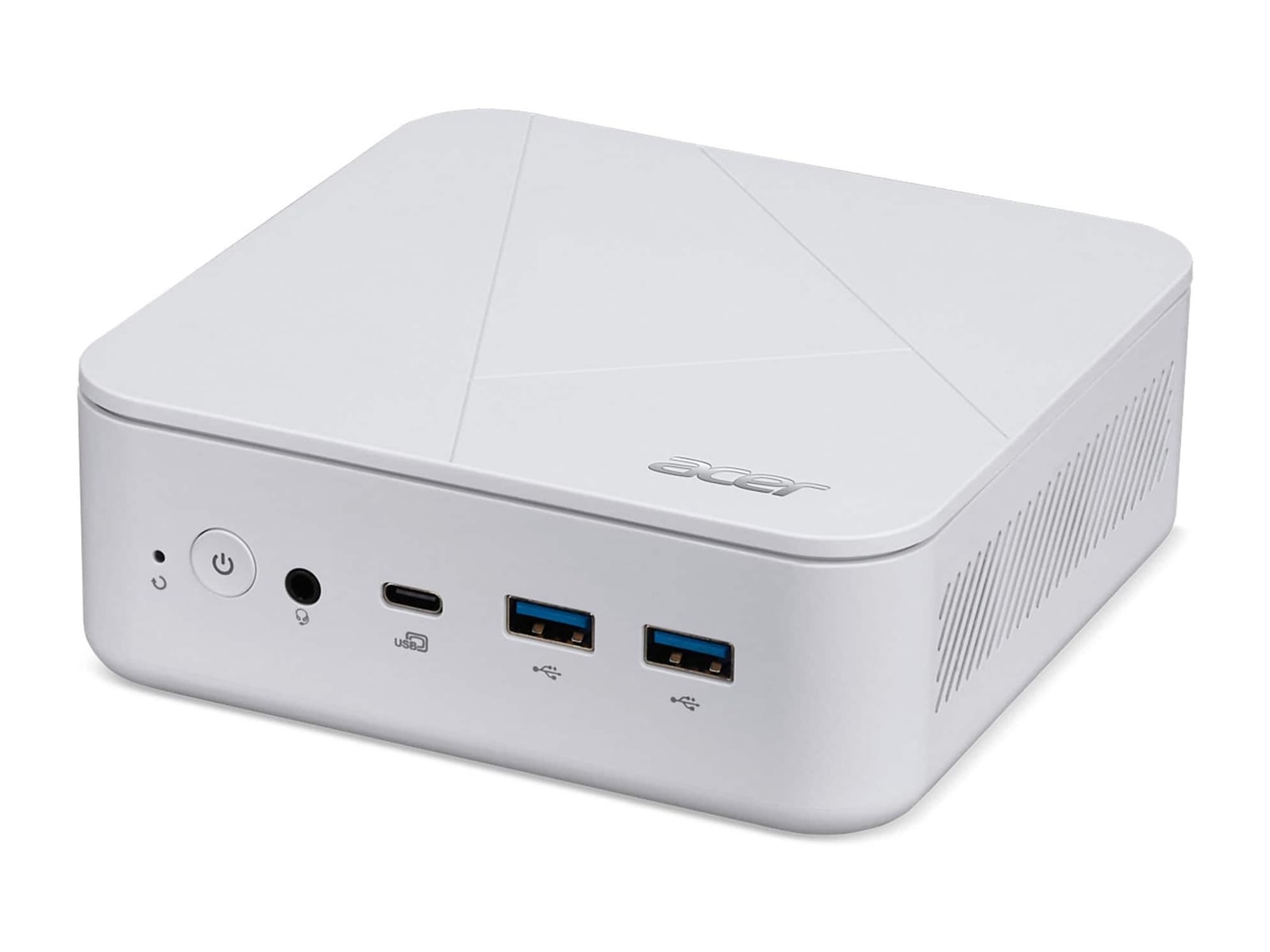 Acer - Revo Box - AMD Ryzen 3 5400U chip - 8GB Memory - 512GB SSD - White