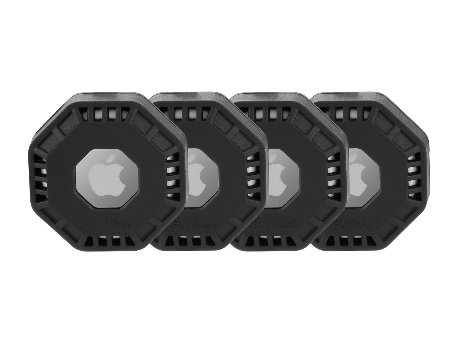 Pelican - Adventurer AirTag Sticker Mount 4-Pack - Black