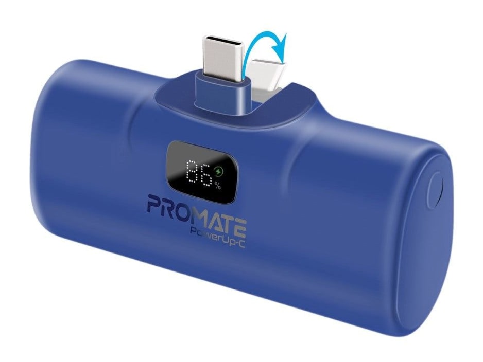 Promate - PowerUp-C Blue Power Banks