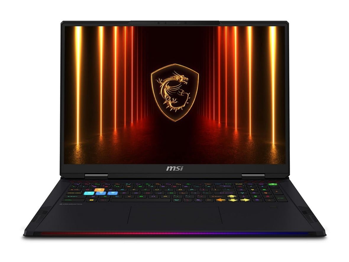 MSI - Raider 18 HX AI A2XWJG-228IT 18" - Intel Core Ultra 9 285HX chip - 64GB Memory - 4TB SSD - Black