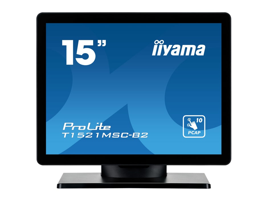 iiyama - 15" ProLite T1521MSC-B2 XGA 60Hz Touch Screen Monitors