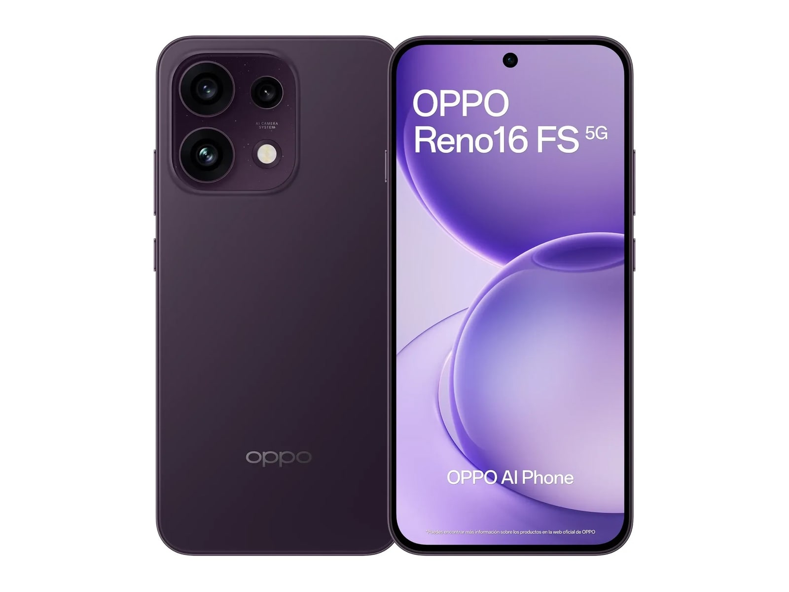 OPPO - Reno16 FS 5G 512GB - Purple