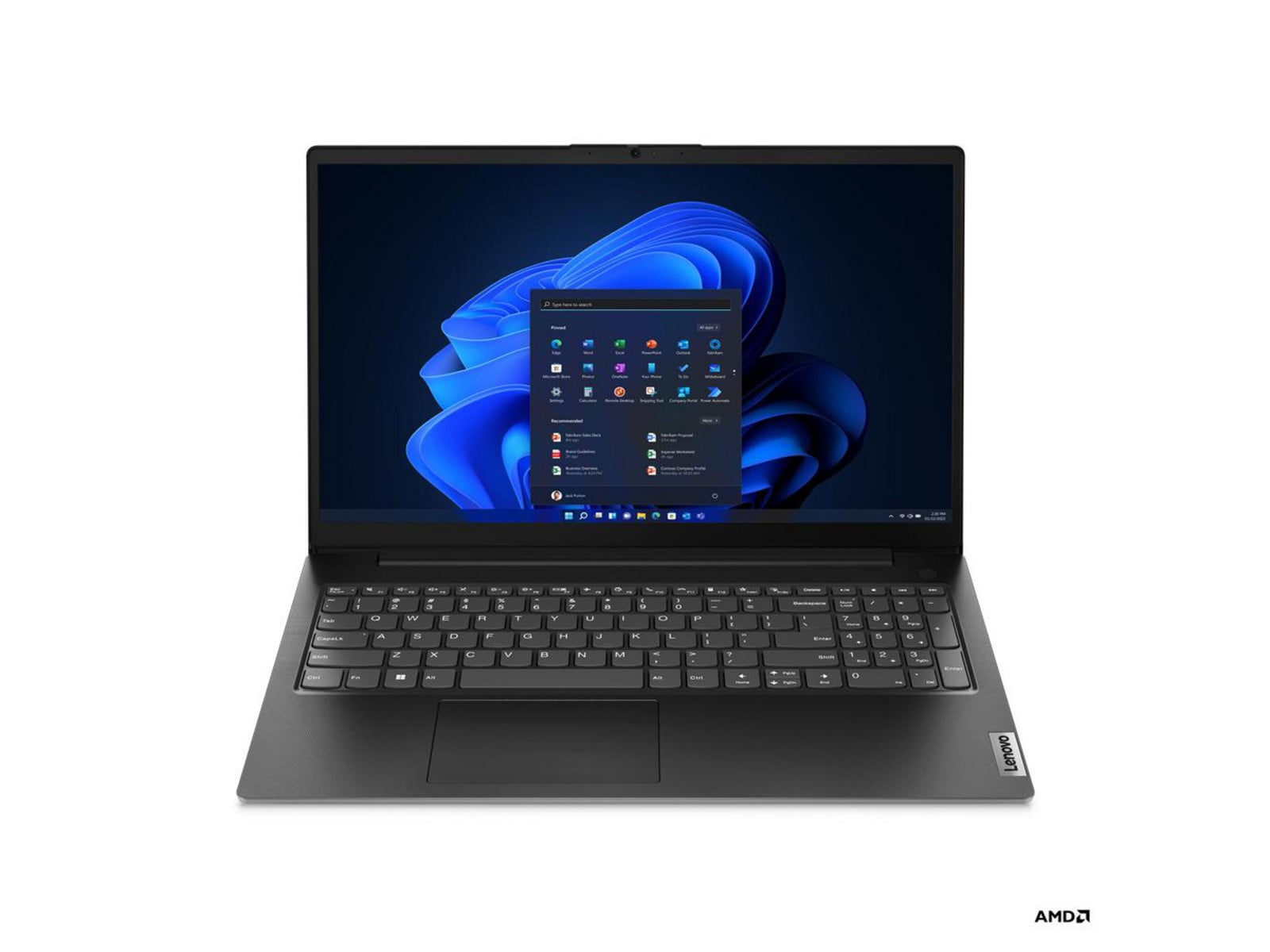 Lenovo - V15 G4 AMN 15.6" - AMD Ryzen 5 7520U chip - 8GB Memory - 256GB SSD - Black