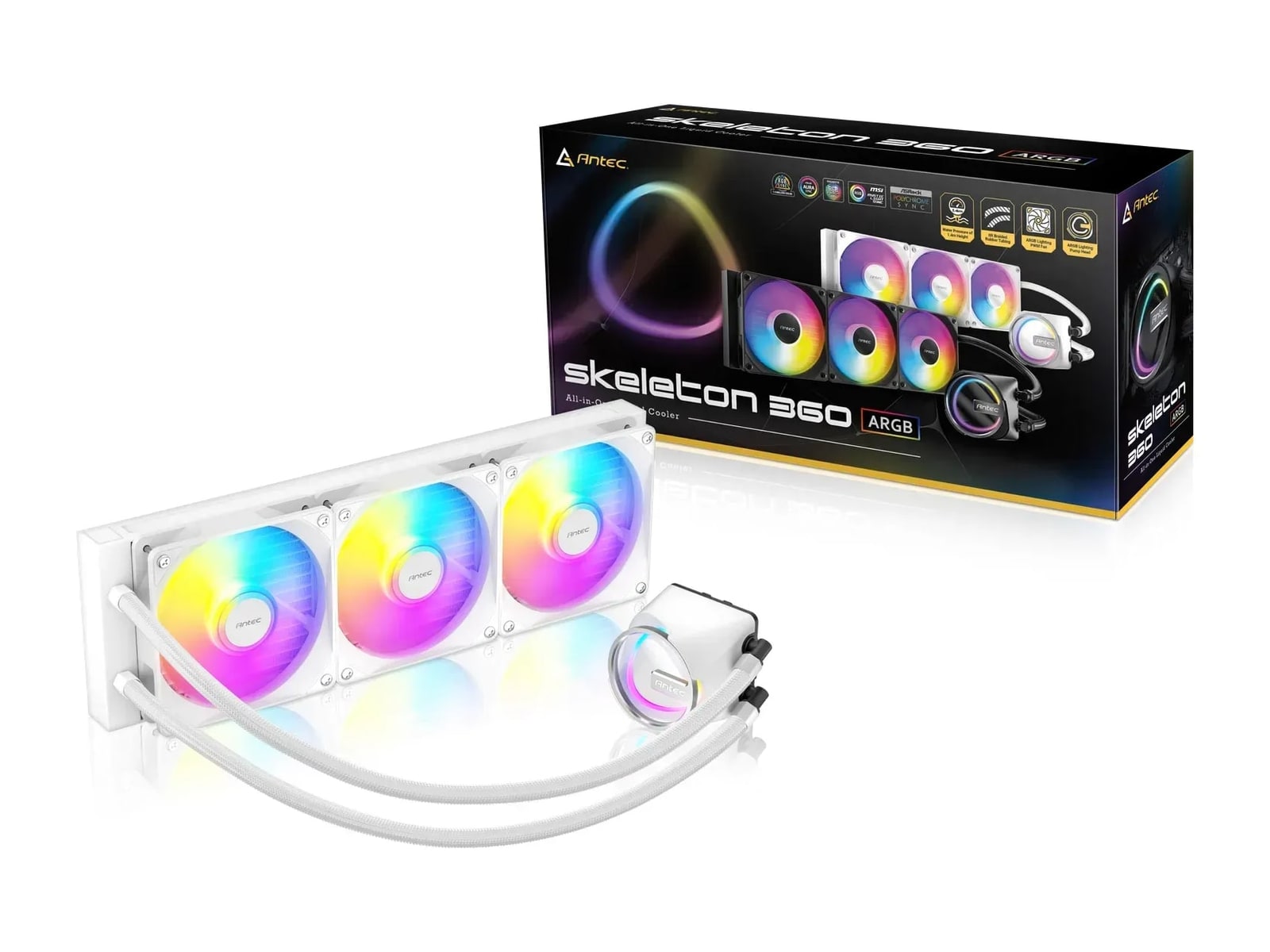 Antec - Skeleton 360 ARGB White Cooling Systems