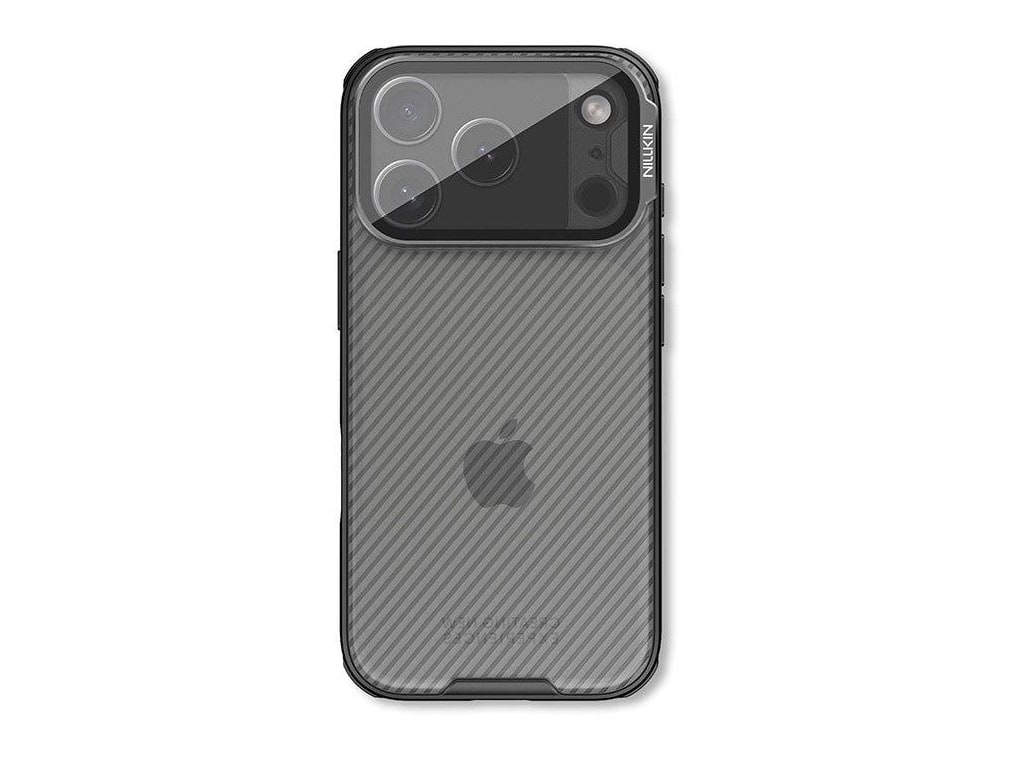 Nillkin - CamShield CamProp Case with Transparent Camera Cover - iPhone 17 Pro - Translucent Black