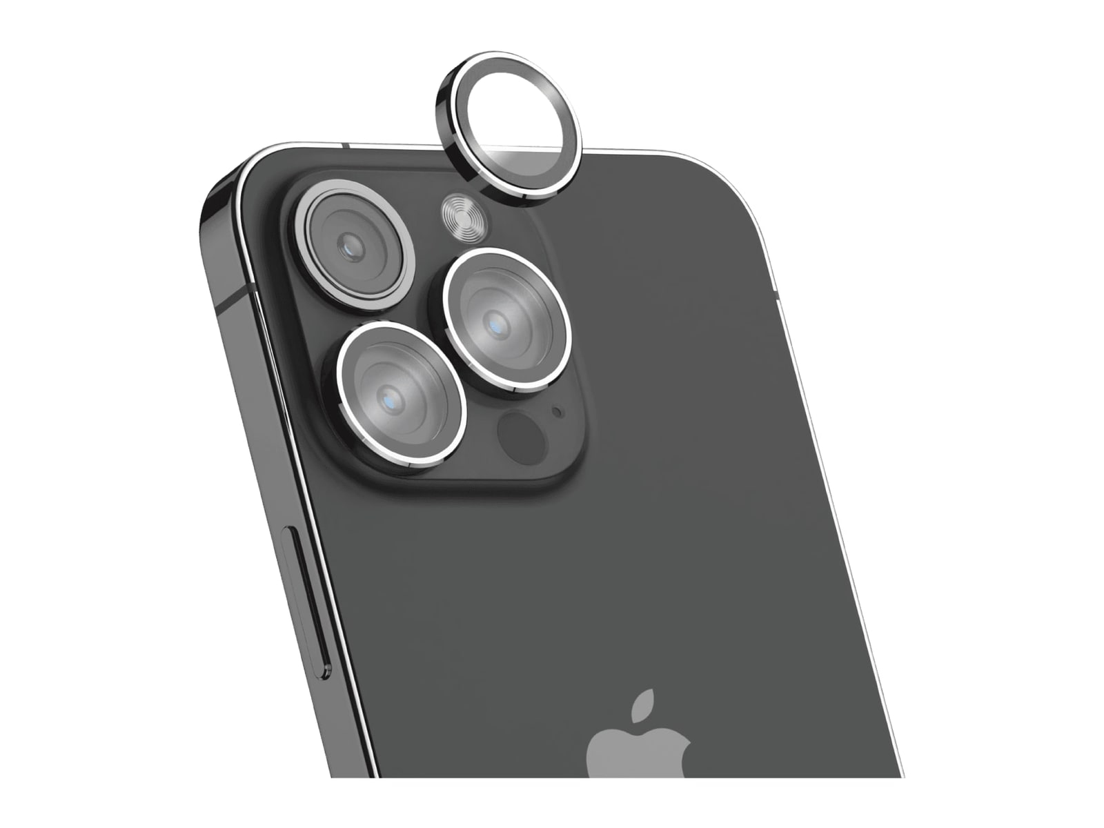 MOMAX - Glass Pro Camera Lens Protector - Black
