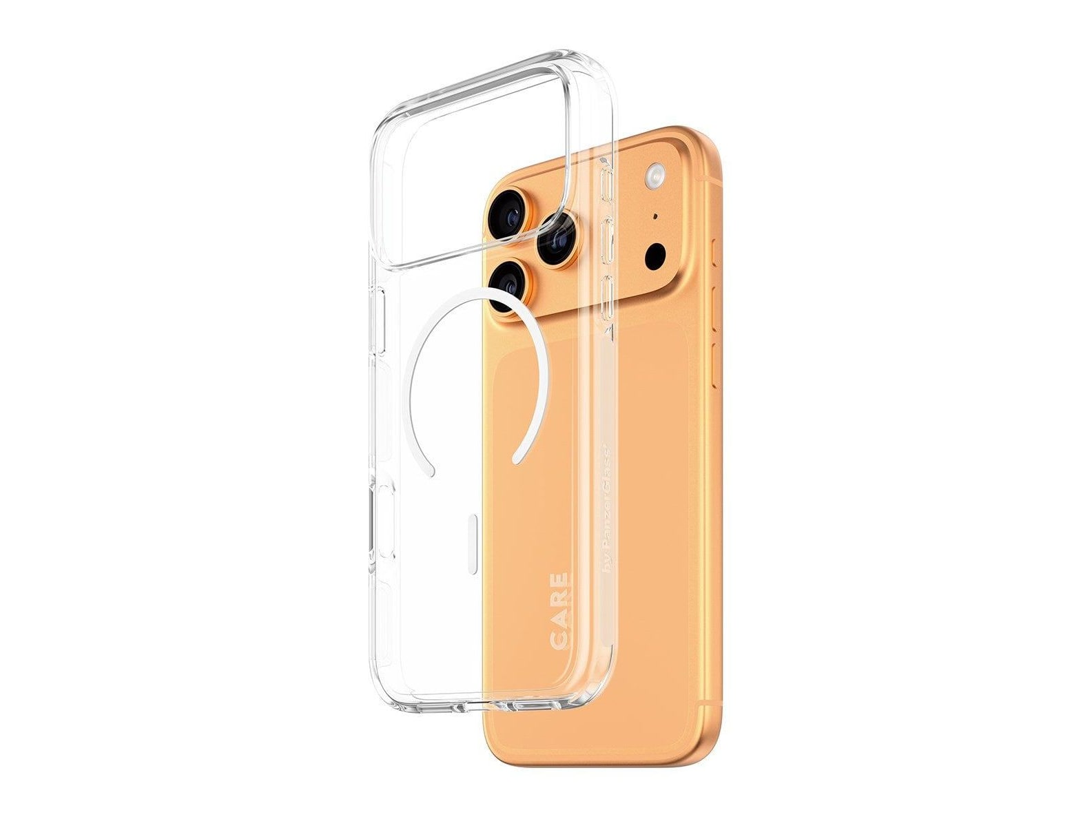 PanzerGlass - CARE Urban Explorer Case Transparent w. White MagSafe iPhone 17 Pro Max