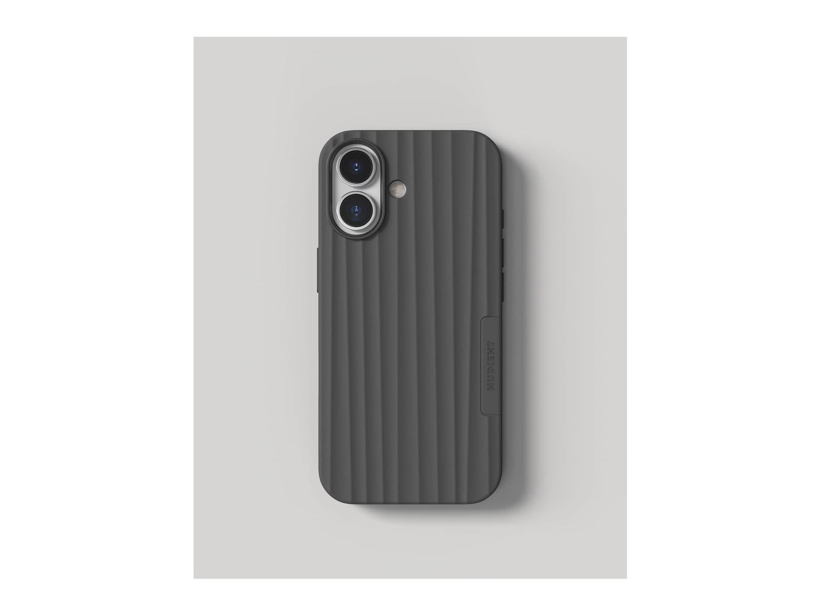 Nudient - Bold Case with MagSafe for iPhone 17 - Basalt Grey