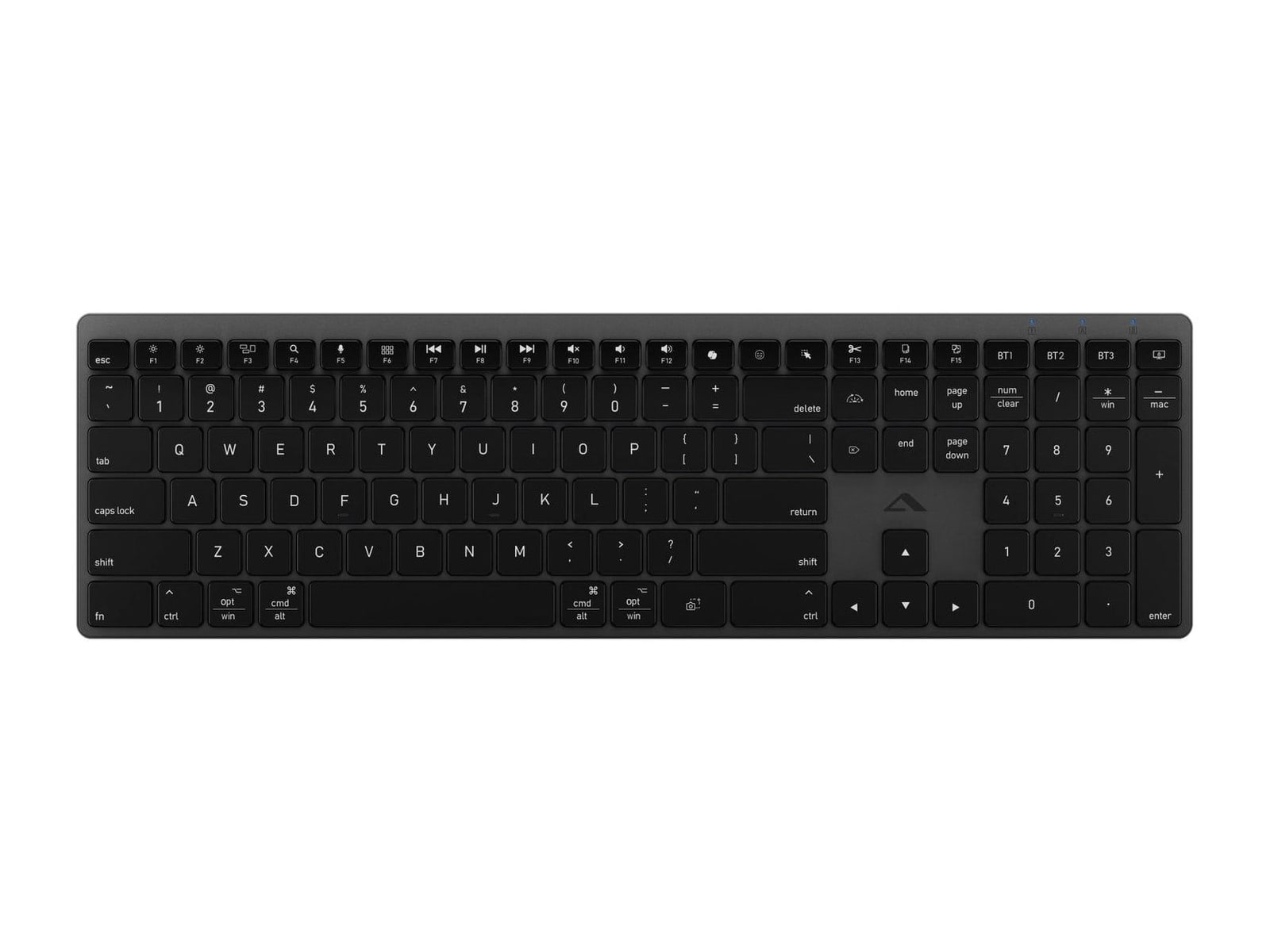 ALOGIC - Hush Full Size Wireless Keyboards - Black