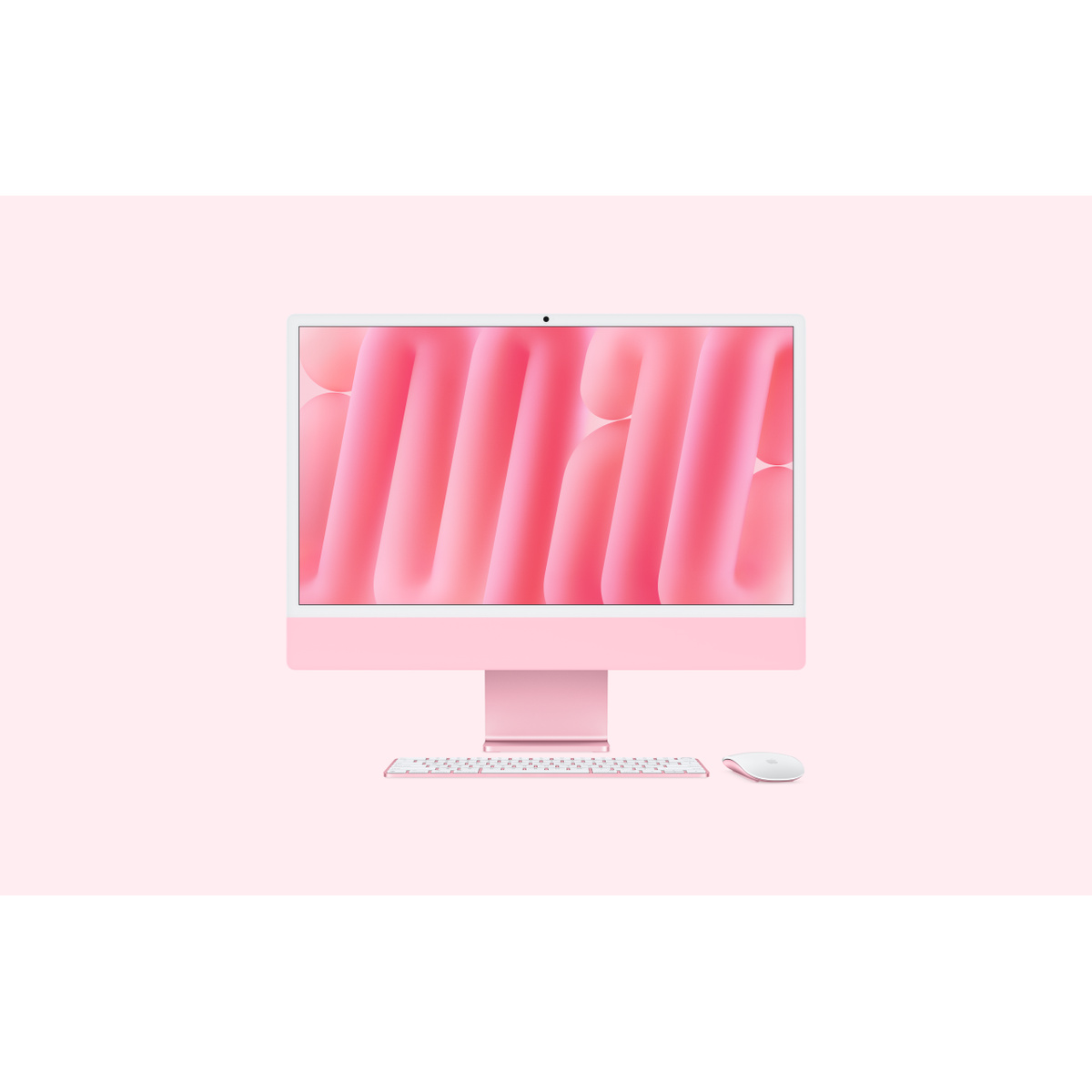 Apple - iMac 24" All-in-One Desktop - M4 chip - 8-core CPU - 8-core GPU - 16GB Memory - 256GB SSD - Pink