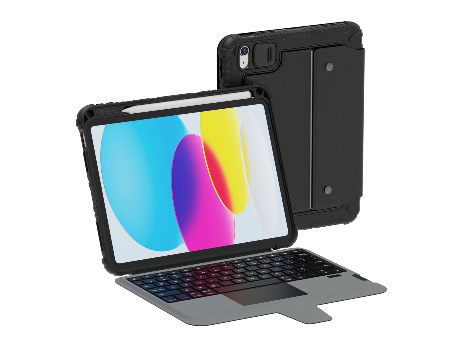 Nillkin - Non-Backlit Bumper Combo Keyboard Case - iPad 11th Gen 2025