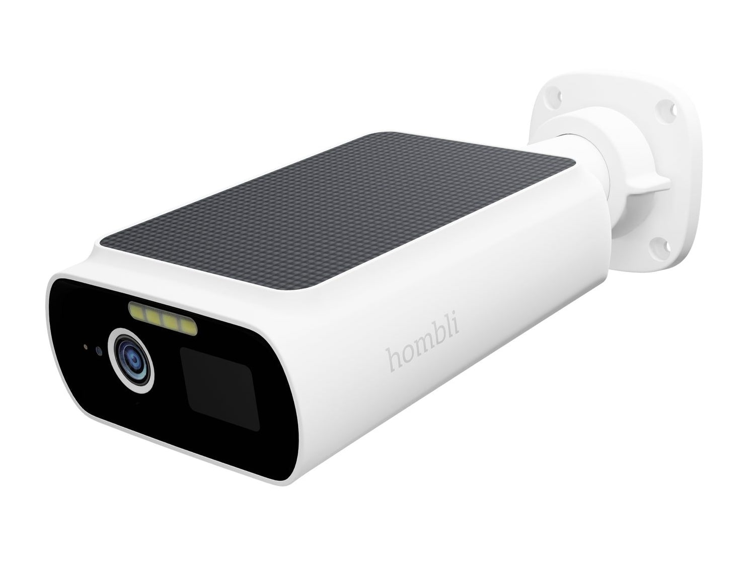 Hombli - Solar Cam 2K Smart Security - White