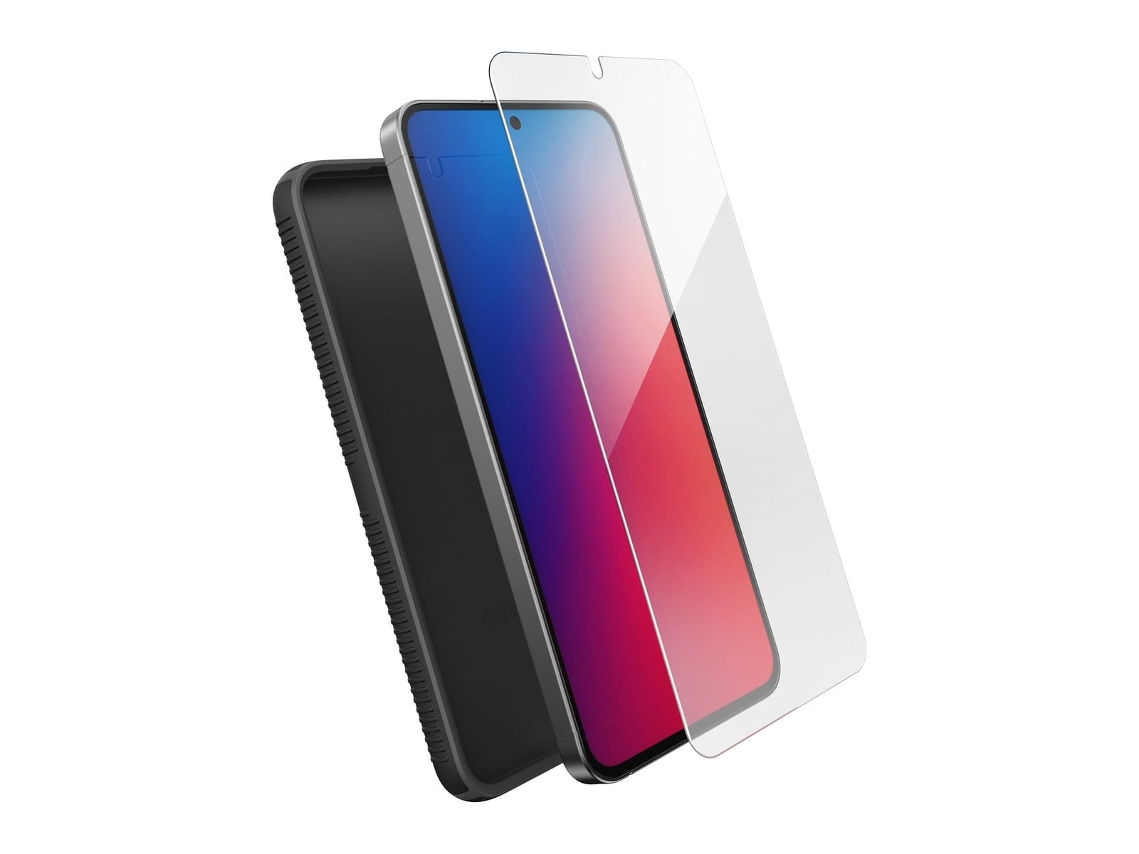 Speck - IMPACTHERO Grip + Tempered Glass - Galaxy S26 FE - Black/Slate Grey