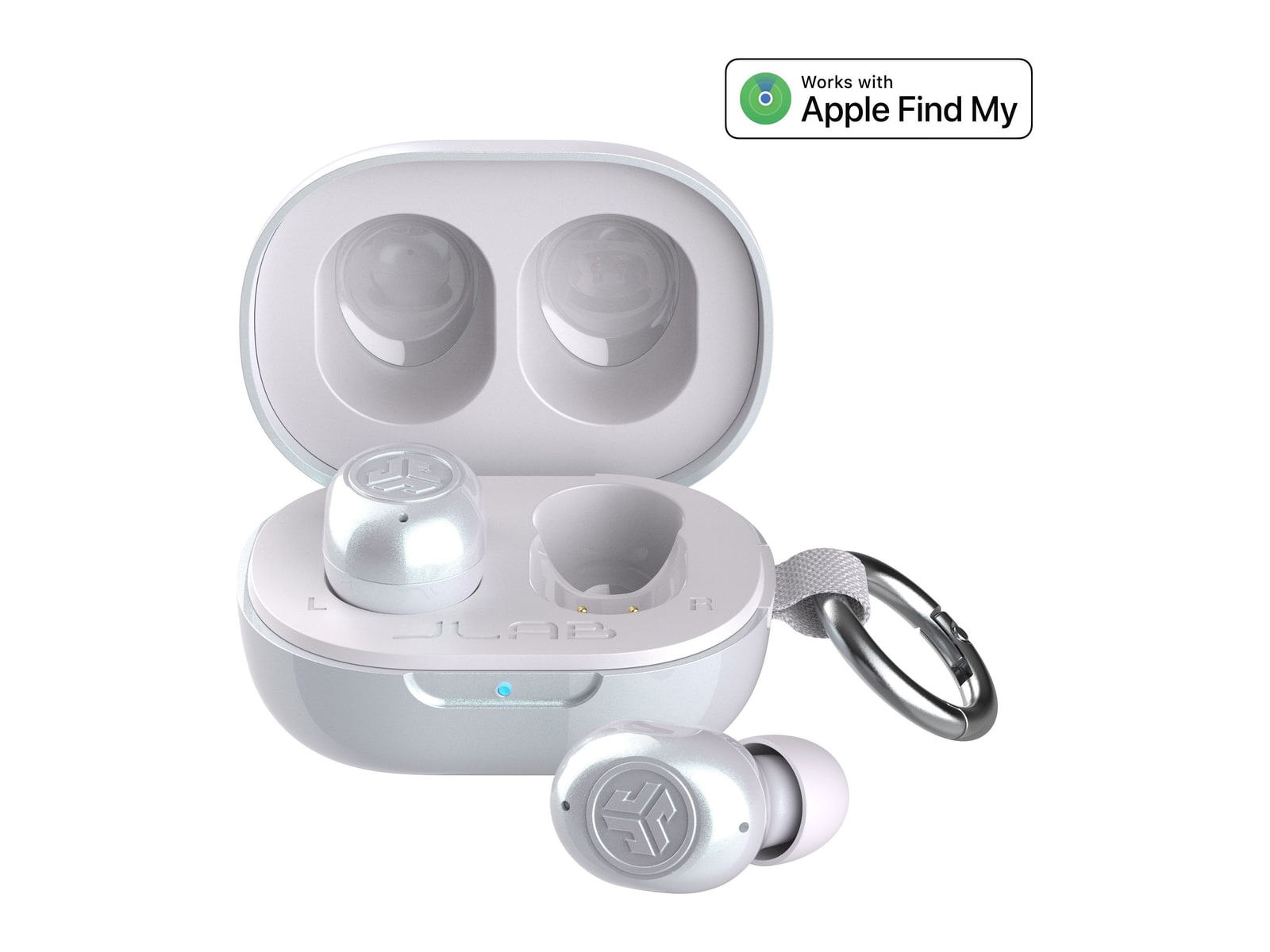 JLab - JBuds Mini ANC Jelle True Wireless Earbuds - Pearl Next Door