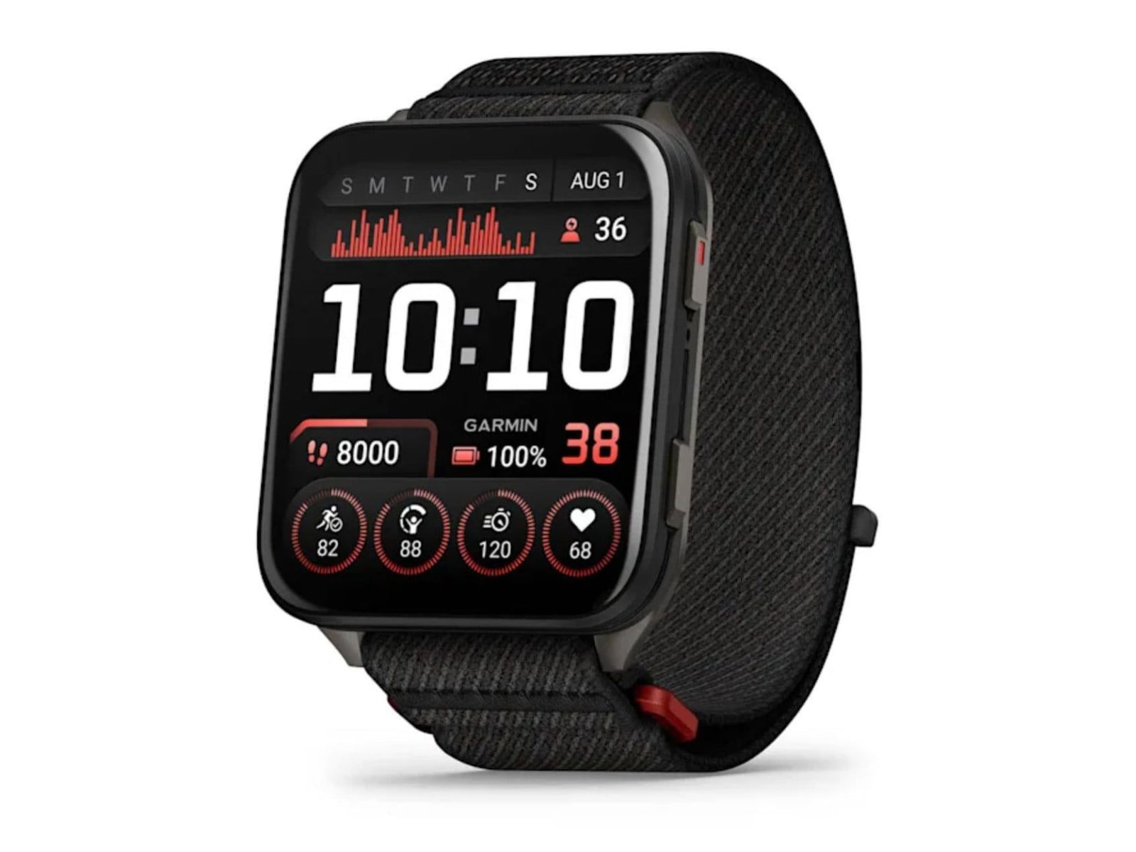 Garmin - Venu X1 Black with Slate Titanium Caseback and Black ComfortFit Band Smart Watches - Black