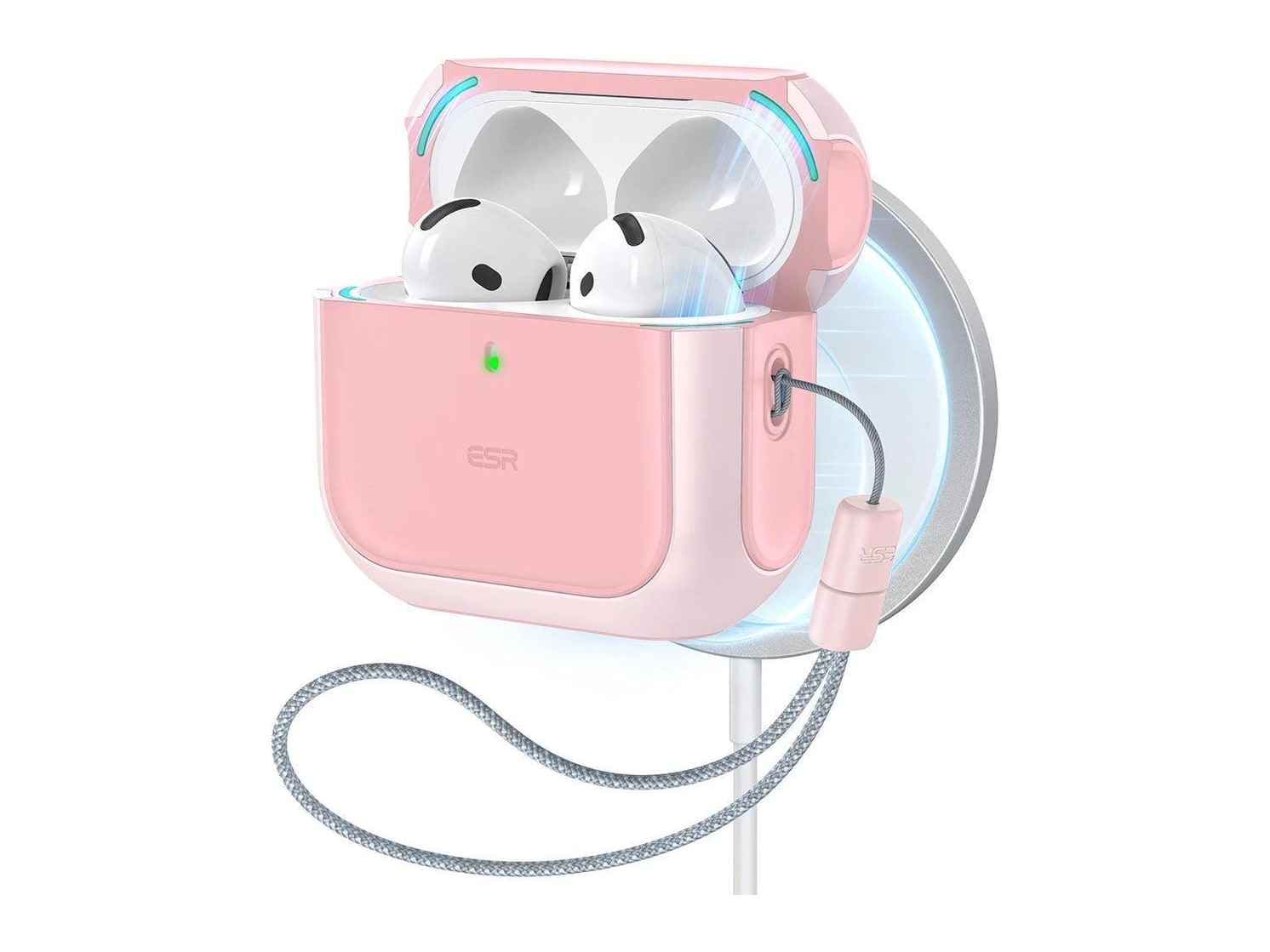 ESR - Orbit Hybrid Case (HaloLock) - AirPods 4 - Pink