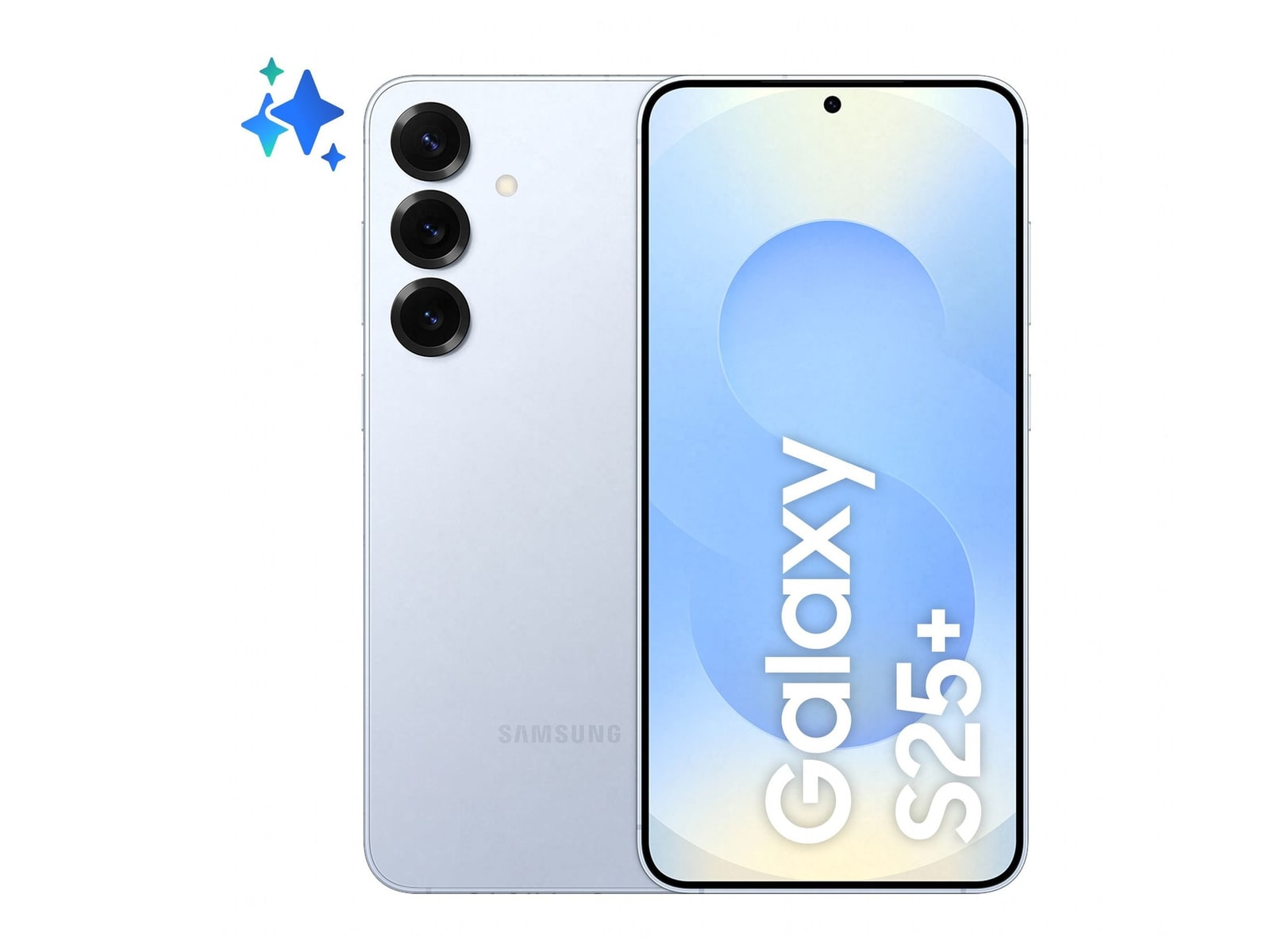 Samsung - Galaxy S25 Plus 5G 256GB - Icyblue