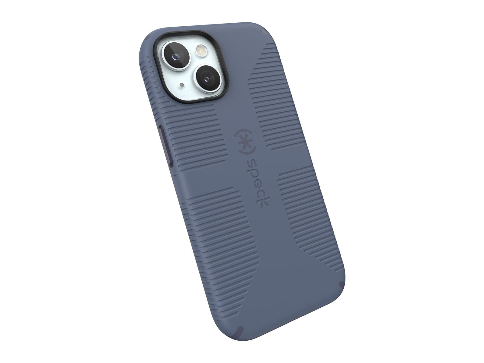 Speck - CandyShell Grip MagSafe - iPhone 15 - Mystery Blue/Faded Denim