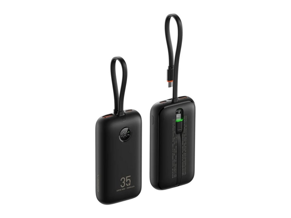 Veger - K1 10000 mAh 35W Black Power Banks
