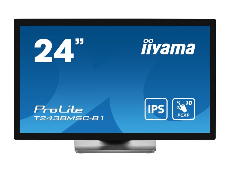 iiyama - 23.8" ProLite T2438MSC-B1 Full HD 60Hz Touch Screen Monitors