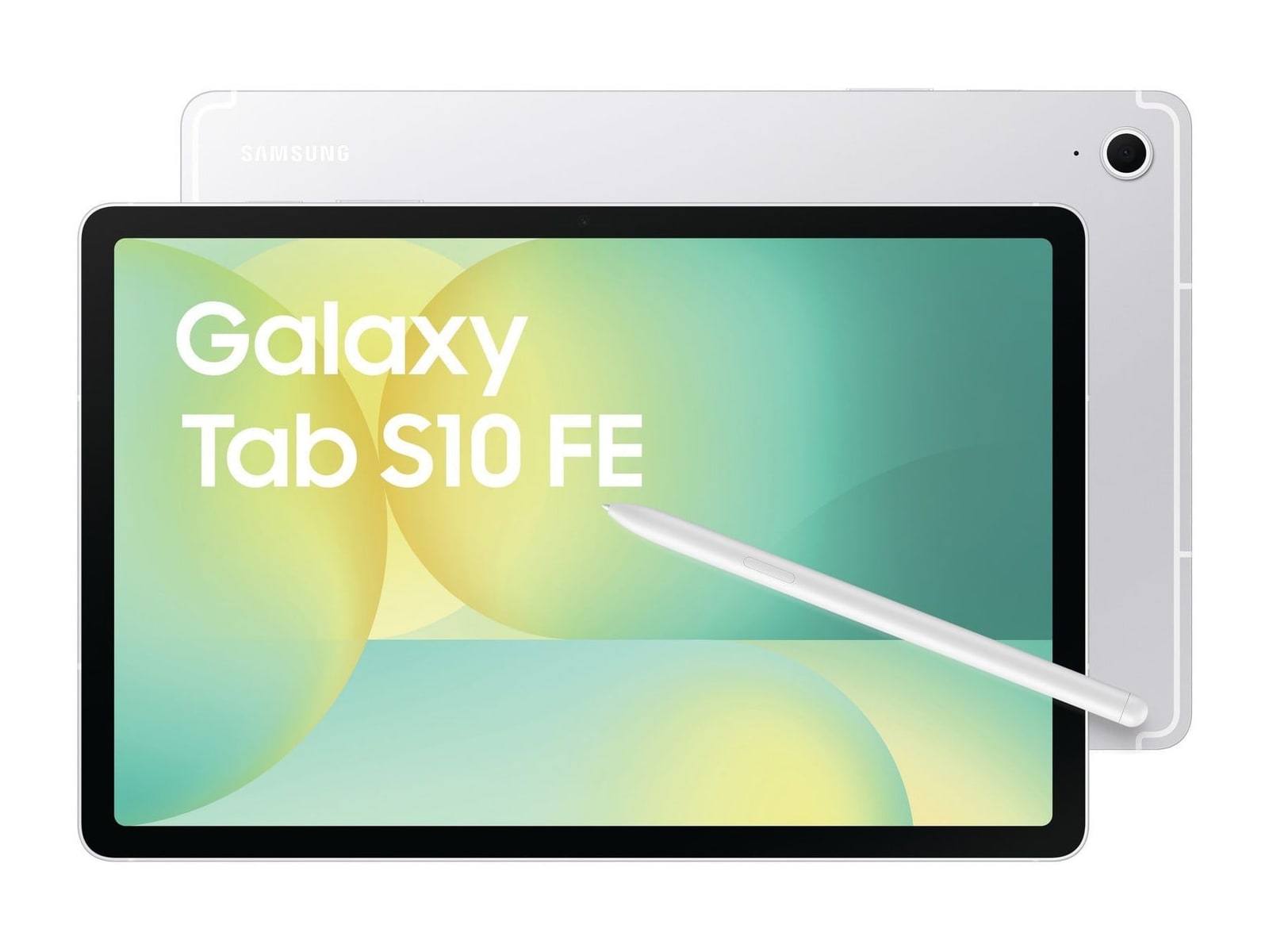 Samsung - Galaxy Tab S10 FE - 128GB - Wi-Fi - Silver (KR)