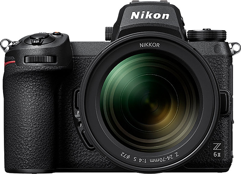Nikon - Z 6II 24.5MP Mirrorless Cameras with 24-70mm Lens - Black