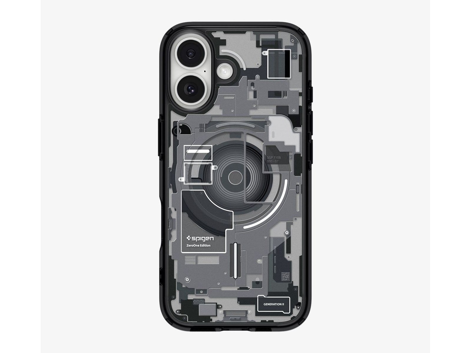 Spigen - Ultra Hybrid Zero One (Mag Fit) - iPhone 17 - Zero One Black