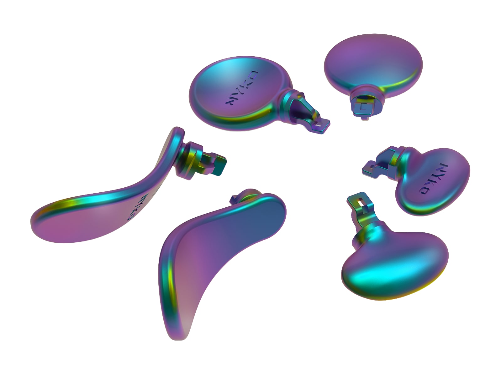 Nyko - Edge Paddles for DualSense Edge - Rainbow