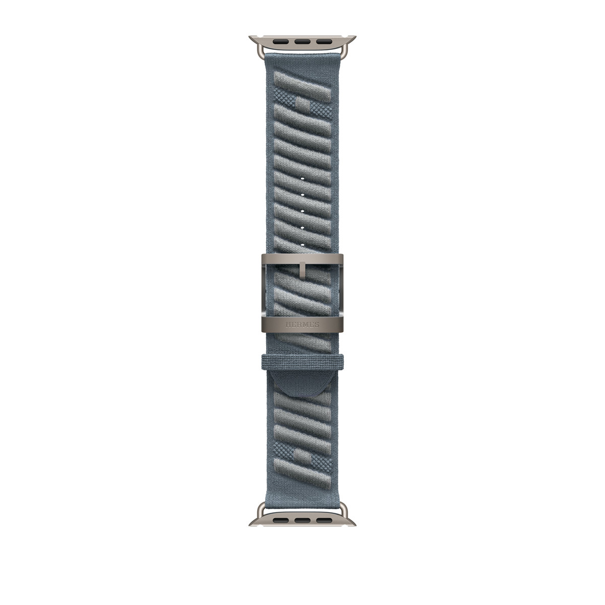 Apple - Apple Watch Hermès En Mer - 49mm - Bleu Gris/Bleu Glacier