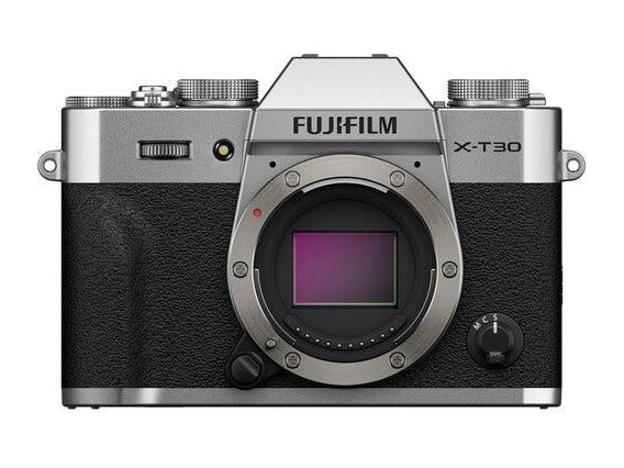 Fujifilm - X-T30 III 26.1 MP Mirrorless Cameras Body Only - Silver