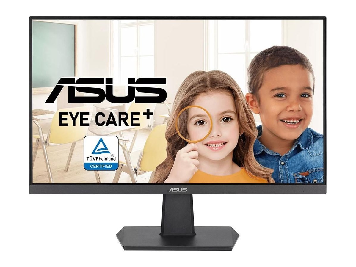 ASUS - 23.8" VA24EHF Full HD 100Hz Professional Monitors - Black