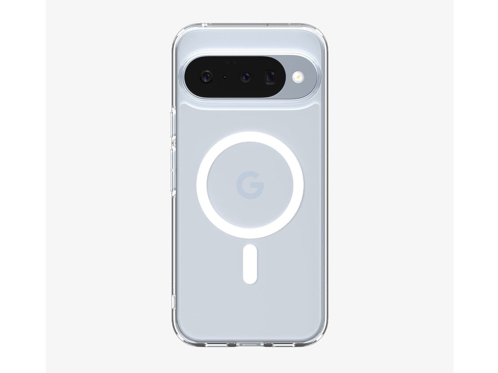Spigen - Ultra Hybrid Metal Ring (Mag Fit) - Pixel 10 Pro - Clear White