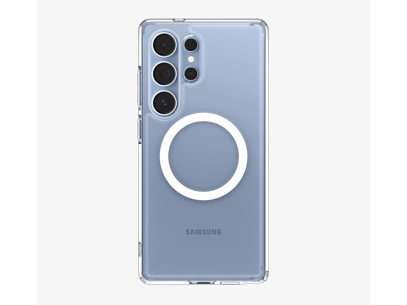 Spigen - Ultra Hybrid (Mag Fit) - Galaxy S25 Ultra - Clear White