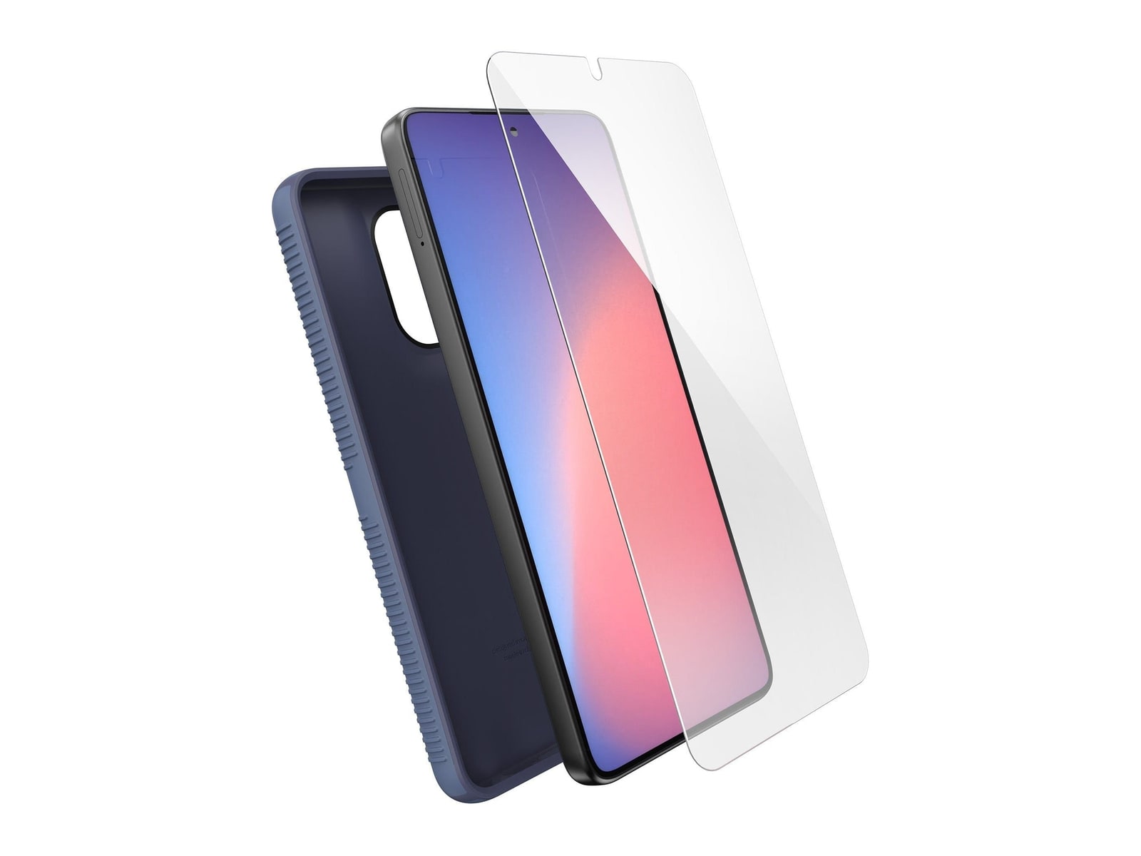 Speck - IMPACTHERO Grip + Tempered Glass - moto g stylus (2026) - Mystery Blue/Faded Denim
