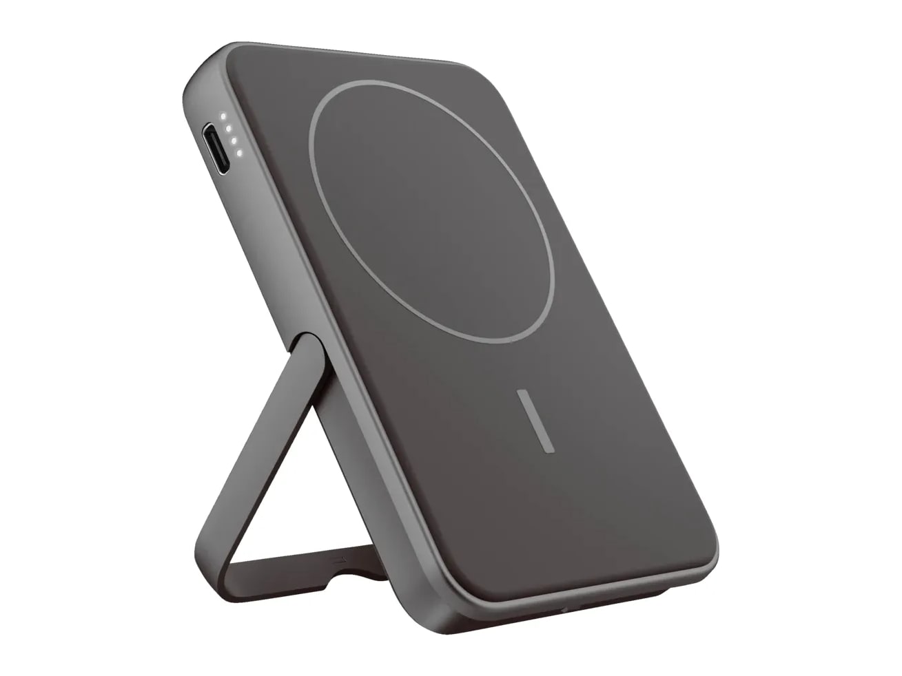 Fresh 'n Rebel - Magnetic Wireless Powerbank 5000 mAh Storm Grey Power Banks
