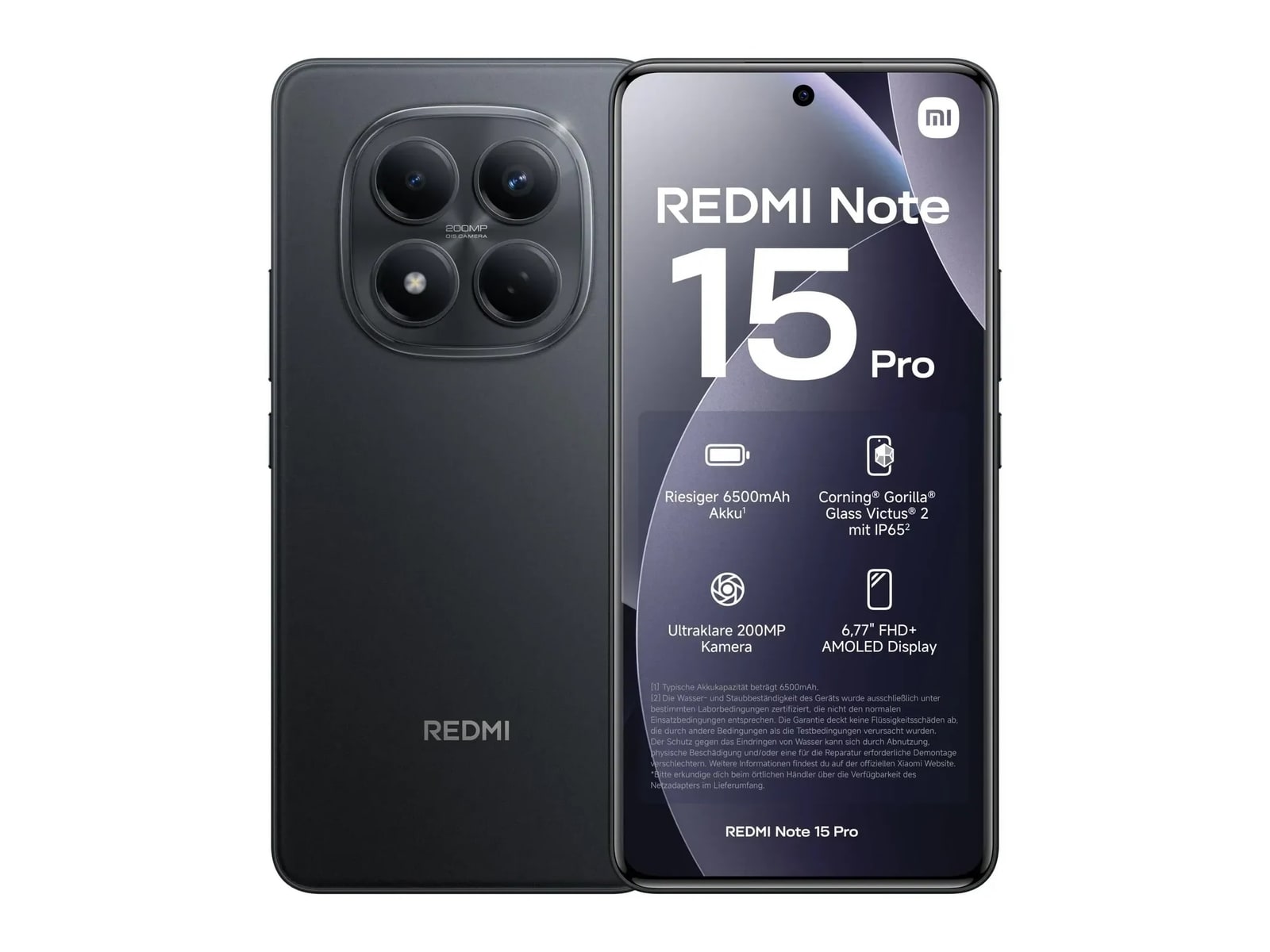 Redmi - Note 15 Pro 4G 512GB - Black