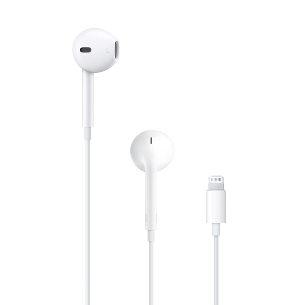 Apple - EarPods - Lightning Connector - White