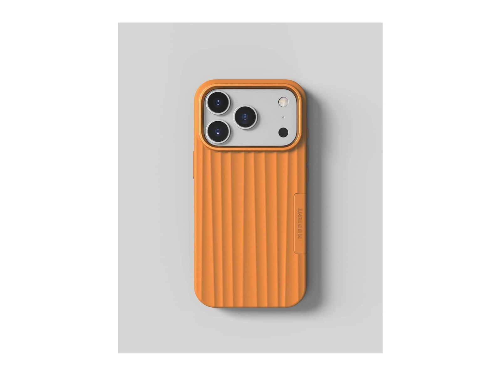 Nudient - Bold Case with MagSafe for iPhone 18 Pro - Magma Orange